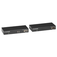 KVM Extender Kit over Fiber - DVI-D, USB 2.0, Serial, Audio, Local Video