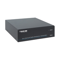 AMS9201A: Extender Kit, (1) Single link DVI-D, bidirect. analog Audio + RS232 + (2) USB 2.0 (36Mbps), 10km, Multi- & Singlemode