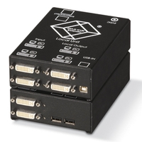 ACS4022A-R2-SM: (1) Single link DVI-D, USB HID, Audio, RS-232