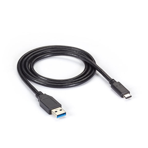 apenas discreción De alguna manera USB3C-1M, USB 3.1 Cable - Type C Male to USB 3.0 Type A Male, 5-Gbps, 1-m -  Black Box