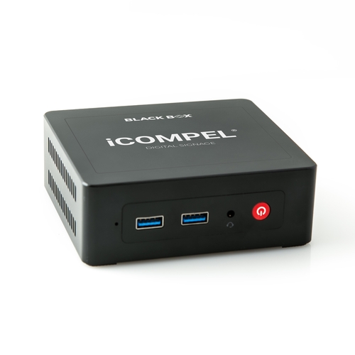 ICOMPEL-R3, Reproductor multimedia iCompel® Digital Signage Full HD de una  sola zona - Black Box