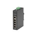 Industrial 10/100-Mbps Ethernet Switch – Unmanaged, Extreme Temperature