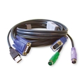 PS-2 to USB Converter KVM Cable
