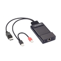 Transmisor Emerald® Zero U DP KVM por IP: un solo vídeo, HD, audio DisplayPort integrado, 12 pulg.
