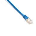 Cable de conexión Ethernet CAT5e de 100 MHz con fundas delgadas moldeadas - F/UTP