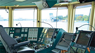 Aplicación: Puentes de mando en embarcaciones