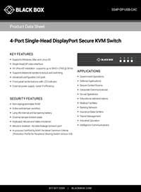 Data Sheet Conmutadores KVM seguros